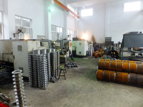 金加工车间一角